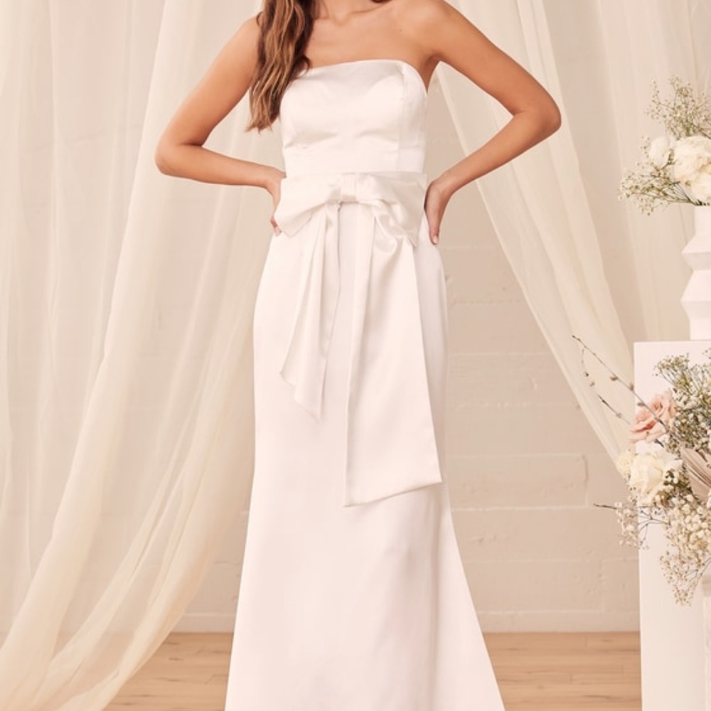 NWT White formal or bridal gown!